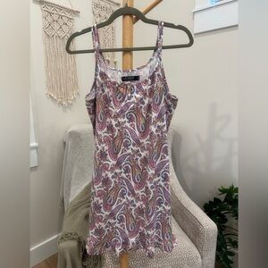 Lauren Ralph Lauren Paisley Tank Dress Size S